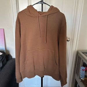 Brown hoodie